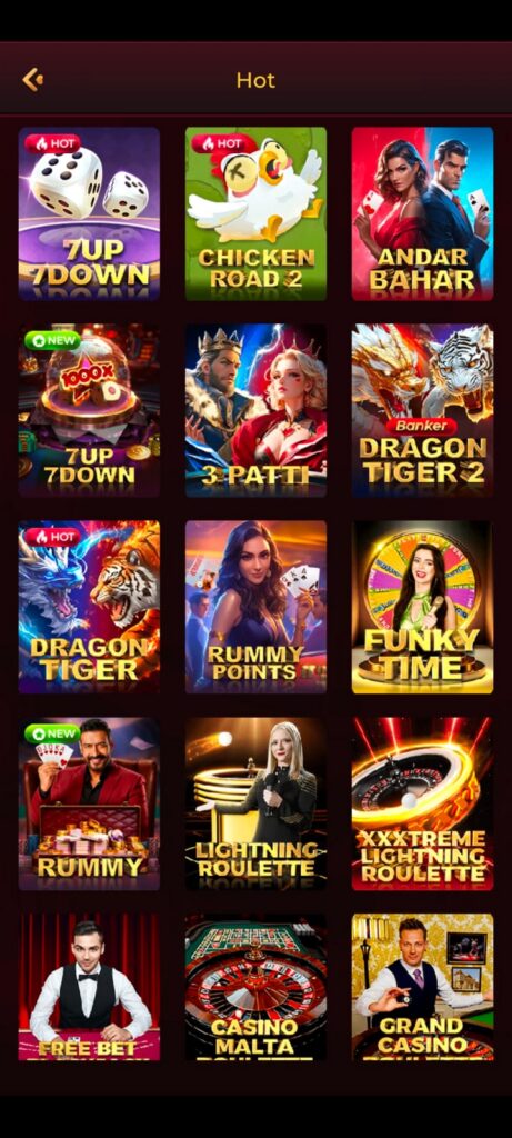 IJ7 Game casino gaming category